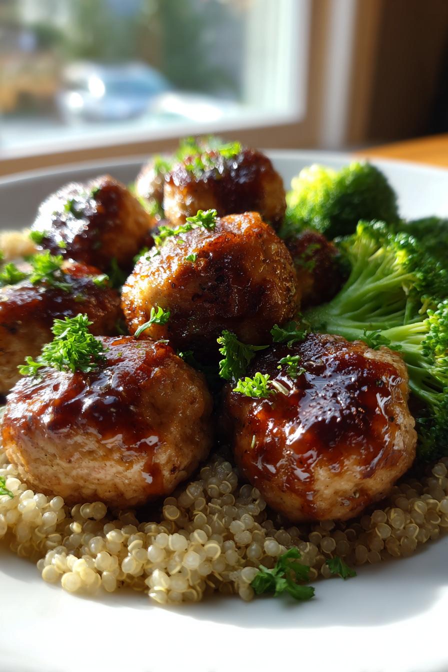 Turkey Meatballs Meal Prep