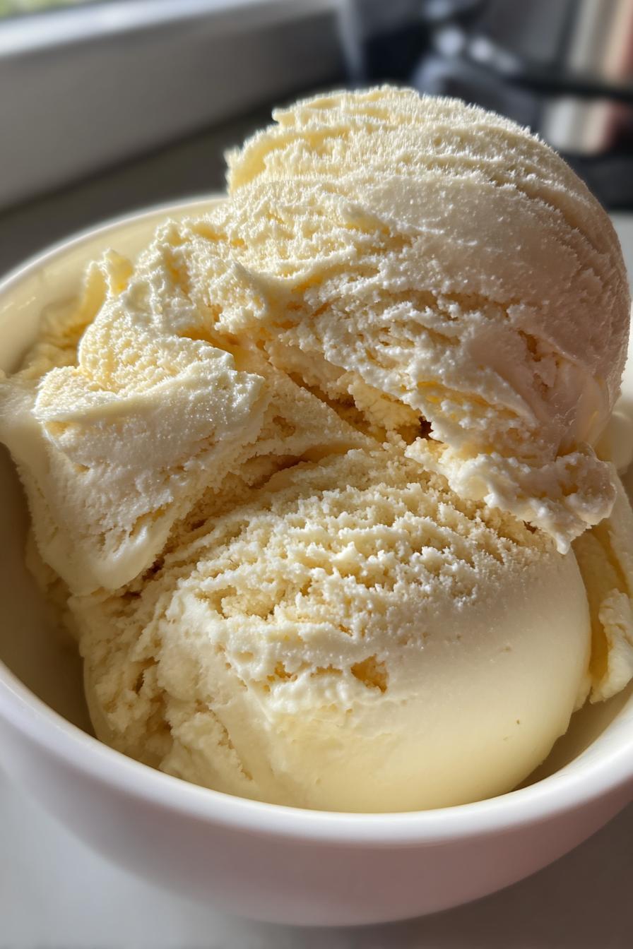 Vanilla Bean Nitrogen Ice Cream