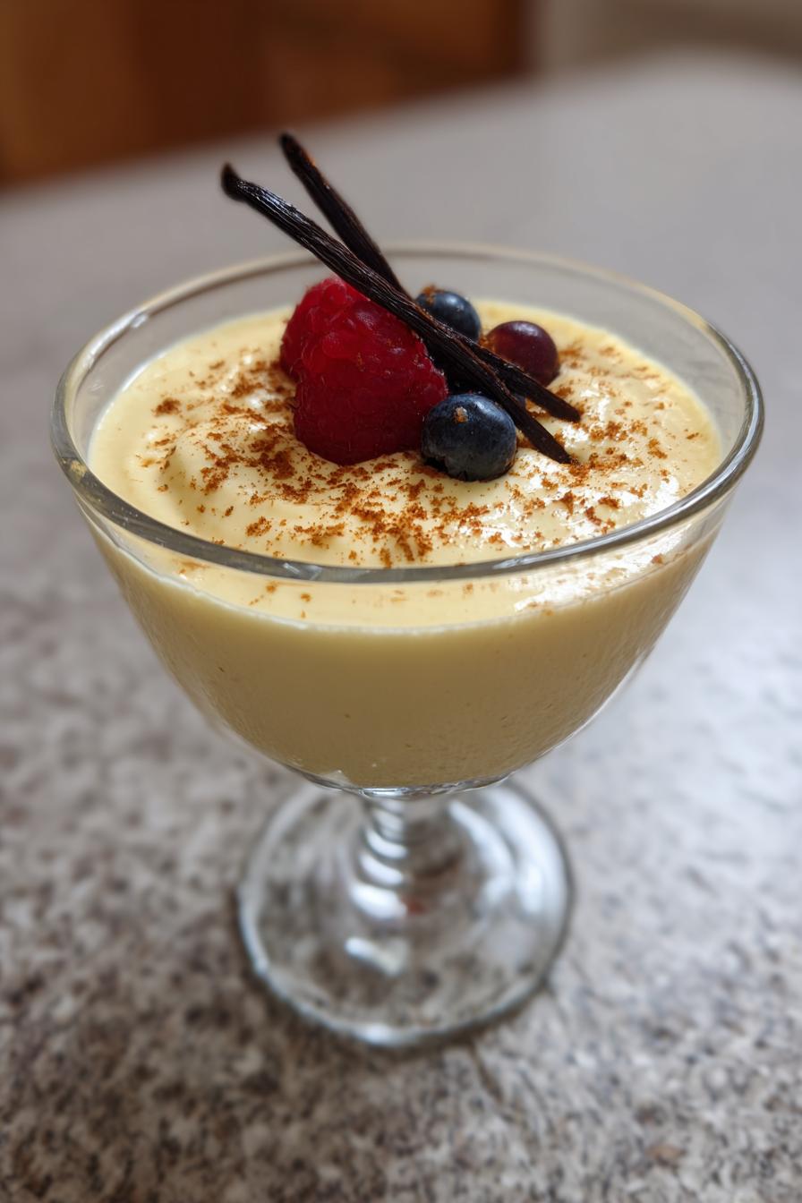 Vanilla Protein Gelatin Mousse (Bariatric Friendly)