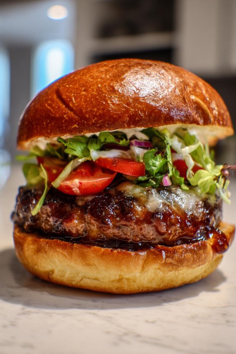 Wagyu Burger Gourmet Style at Home