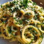 Zucchini Noodles Alfredo