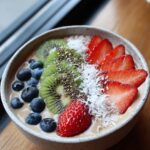 aesthetic low calorie breakfast