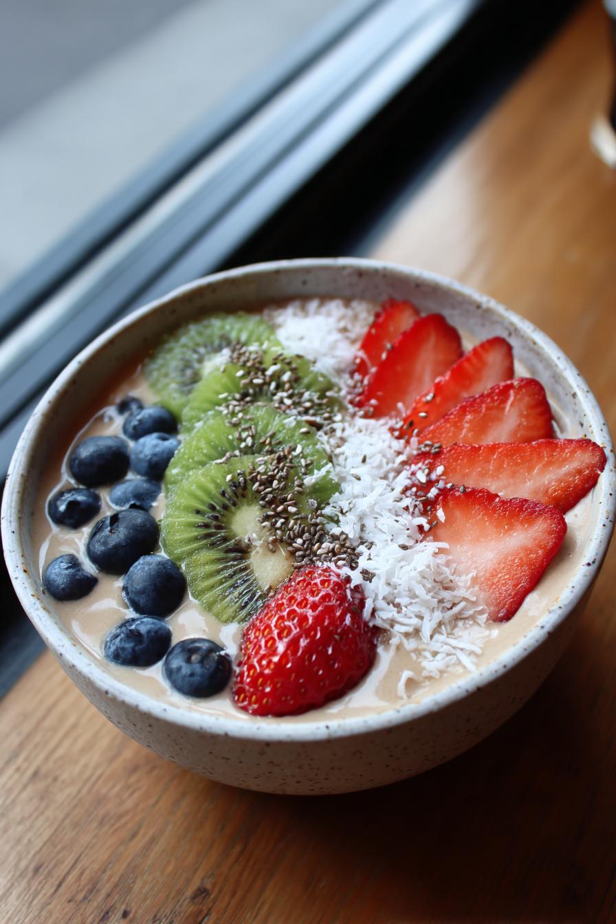 aesthetic low calorie breakfast