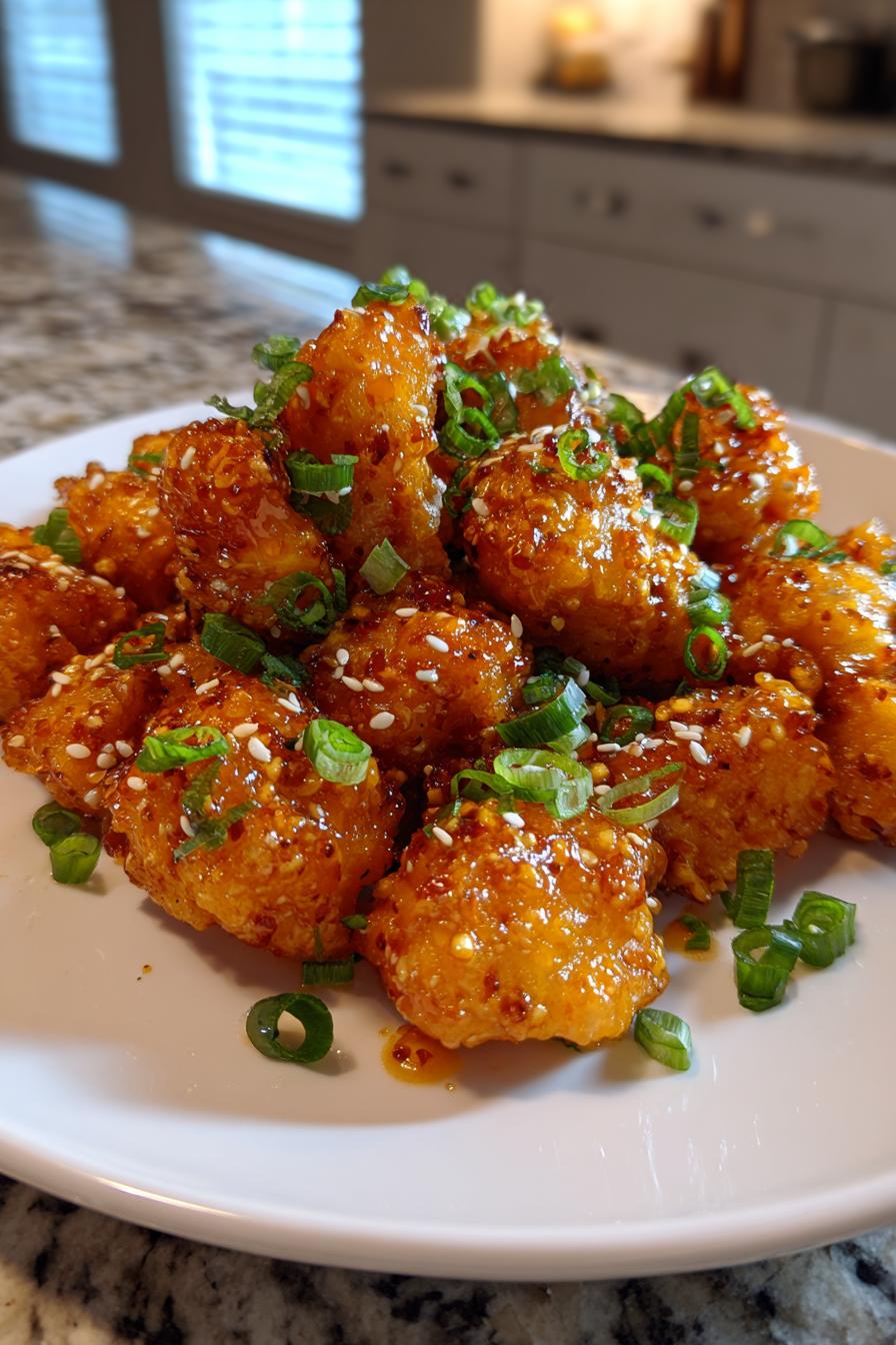 air fryer bang bang chicken recipe