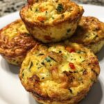 air fryer low calorie egg muffins