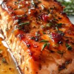 baked salmon with honey garlic recipe