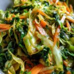 cabbage carrot ginger stir fry recipe