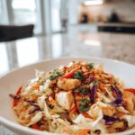 cabbage chicken egg roll bowl recipe