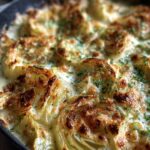 cheesy baked cabbage gratin recipe