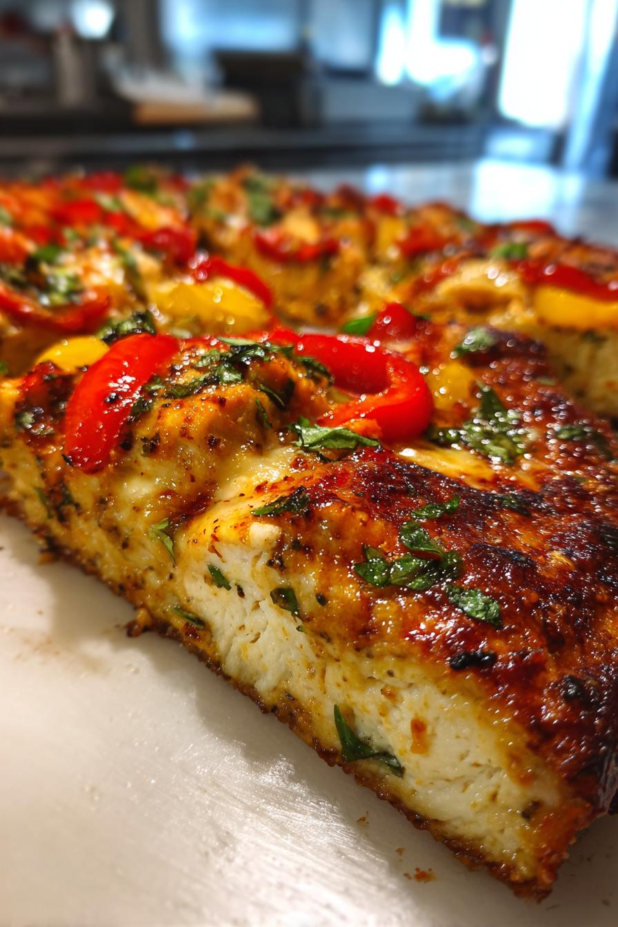 chicken crust pizza recipe