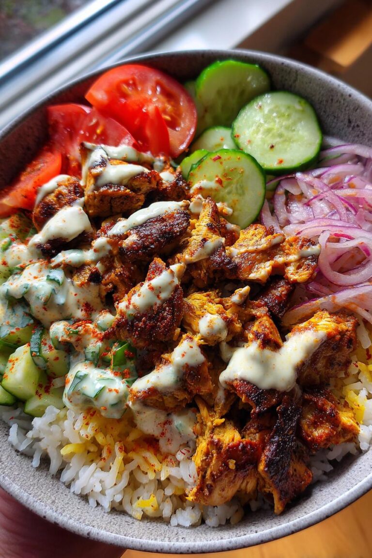 chicken shawarma bowl recipe