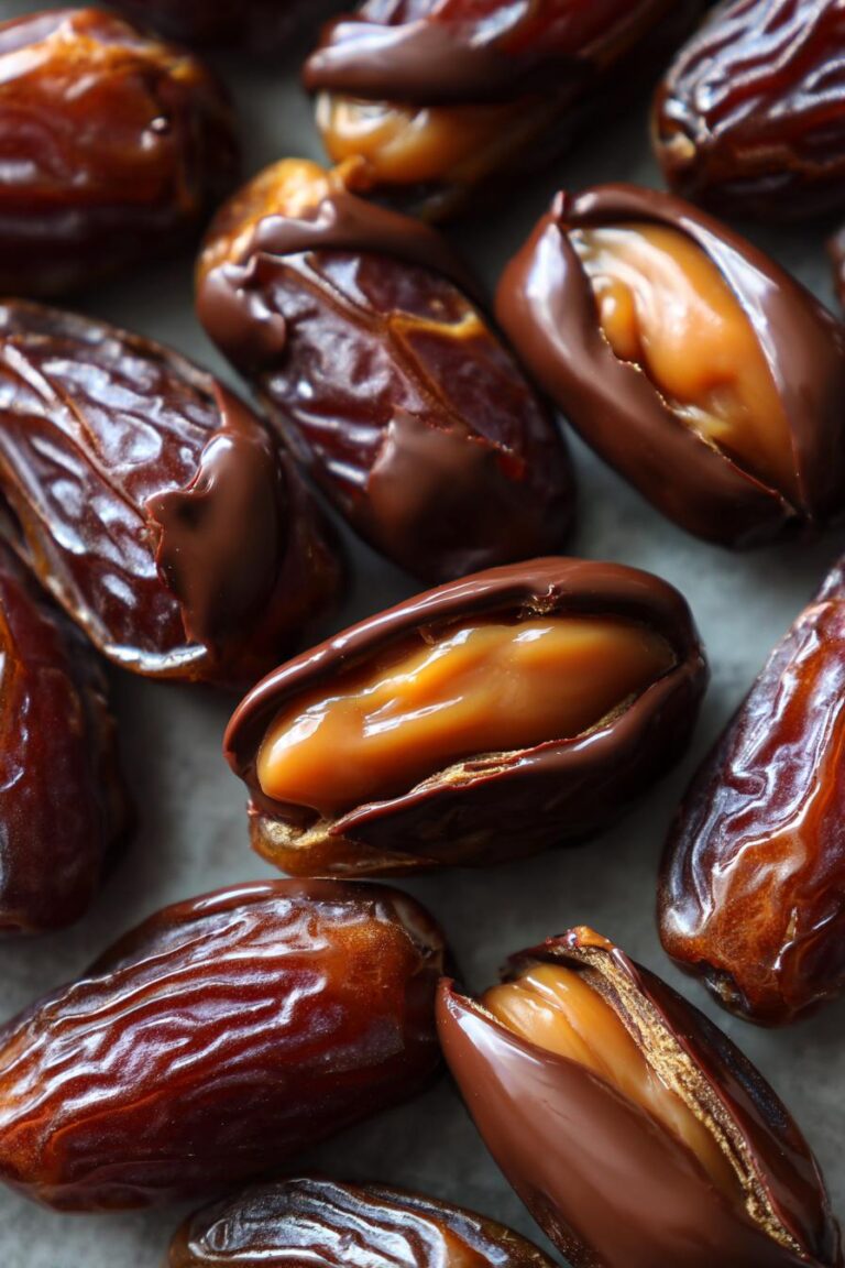 chocolate stuffed dates recipe