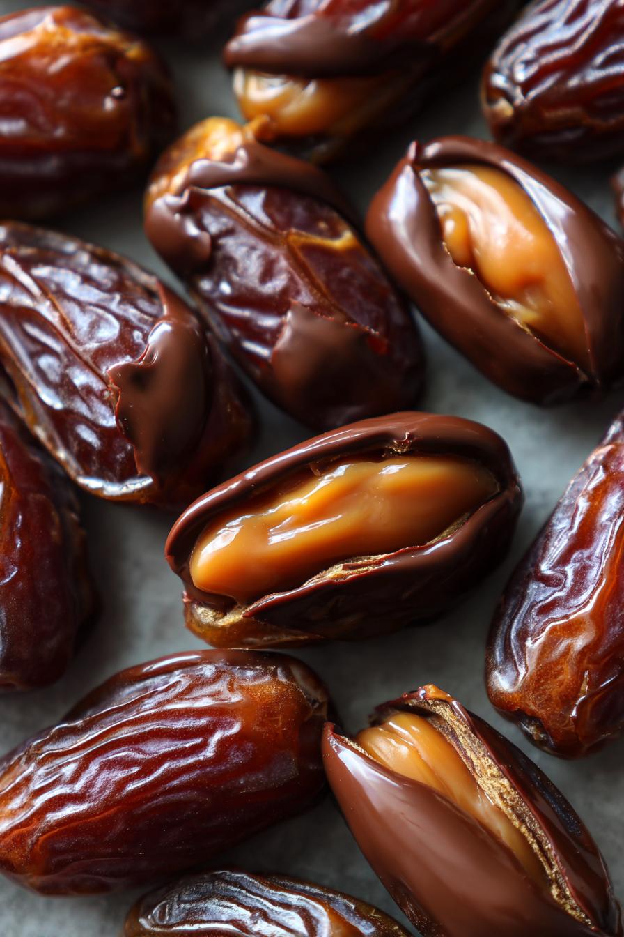 chocolate stuffed dates recipe