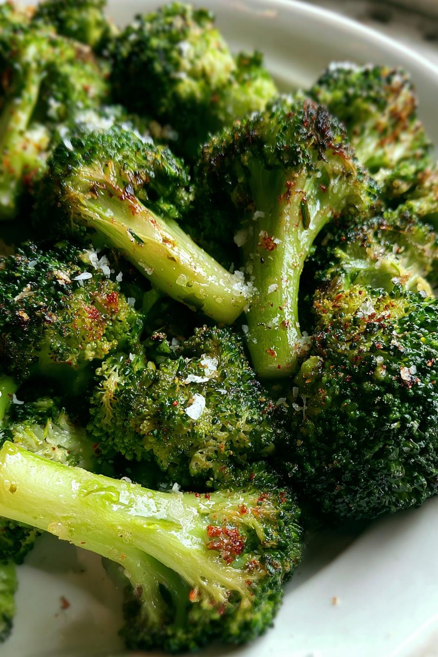 crispy smashed broccoli recipe