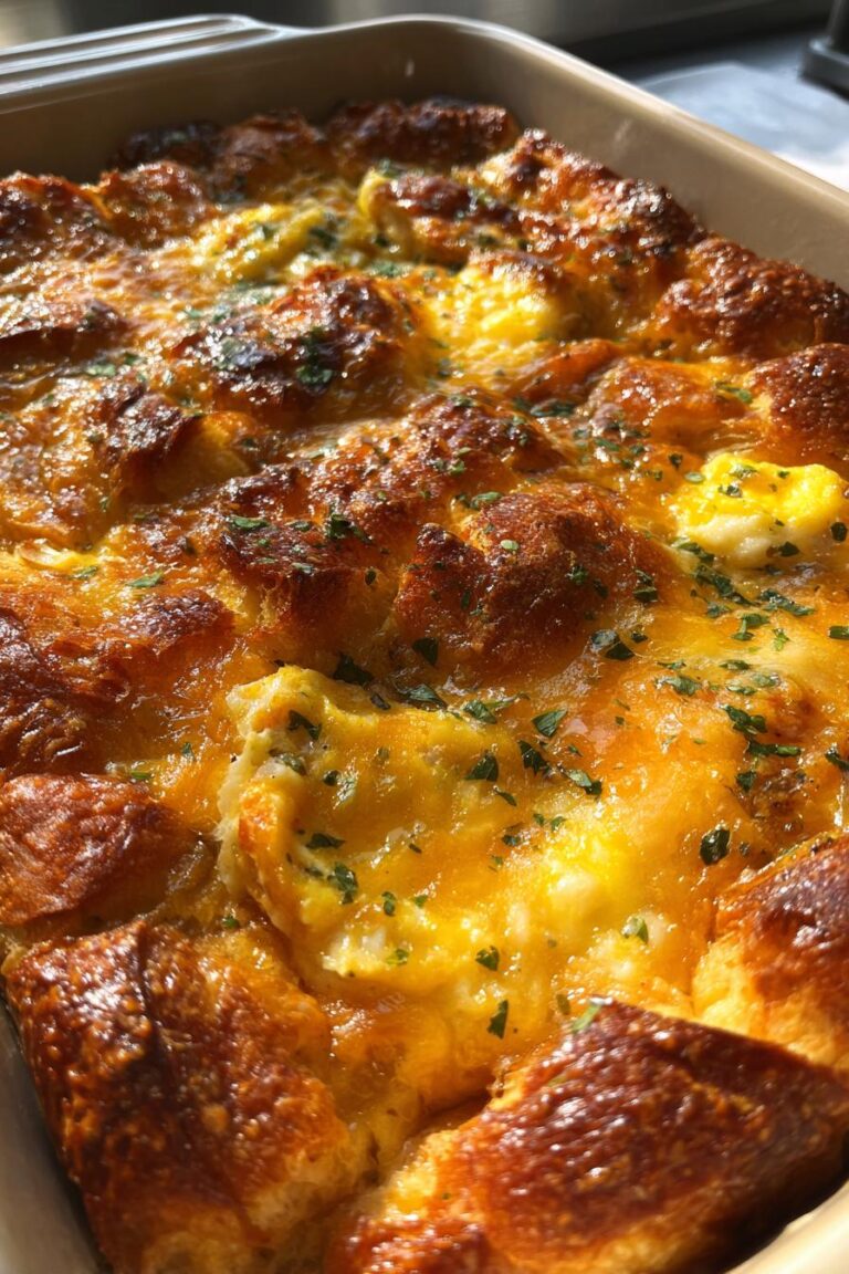 croissant breakfast casserole recipe
