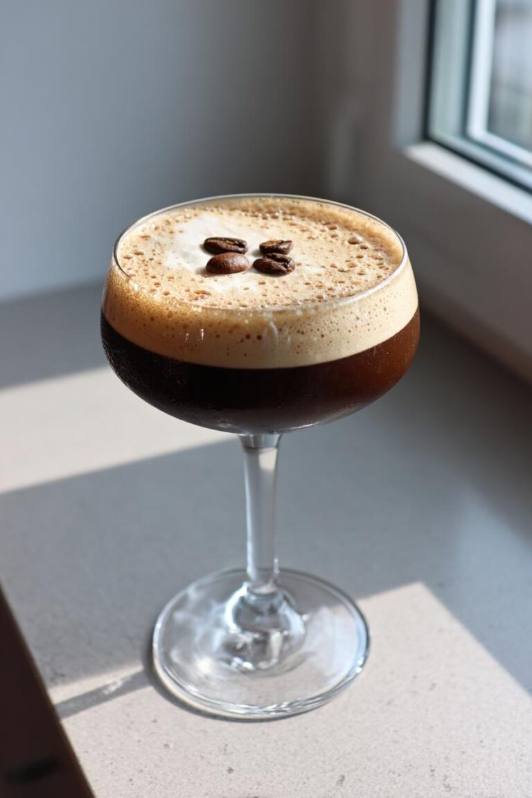 espresso martini mocktail recipe