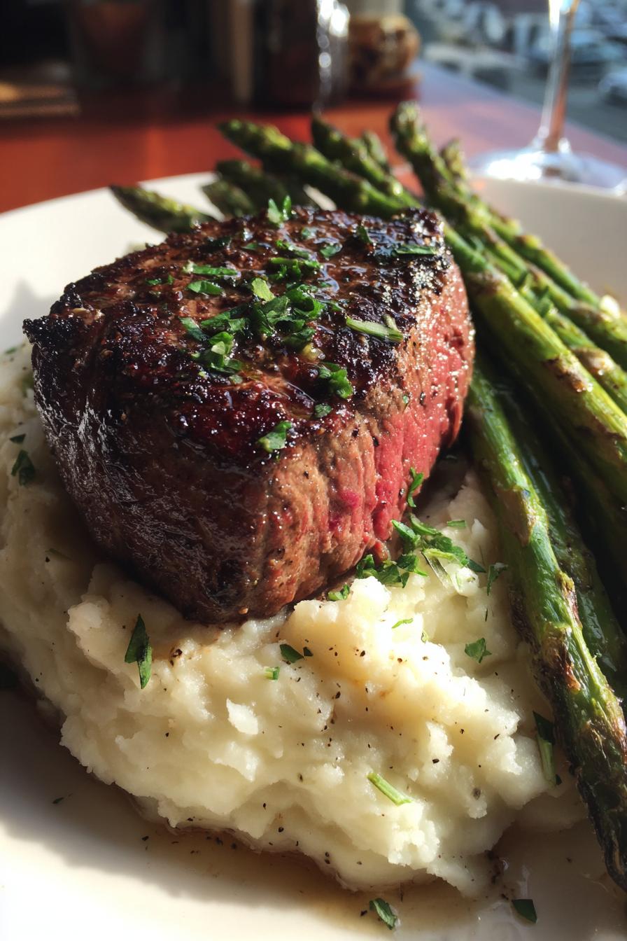 filet mignon valentine dinner