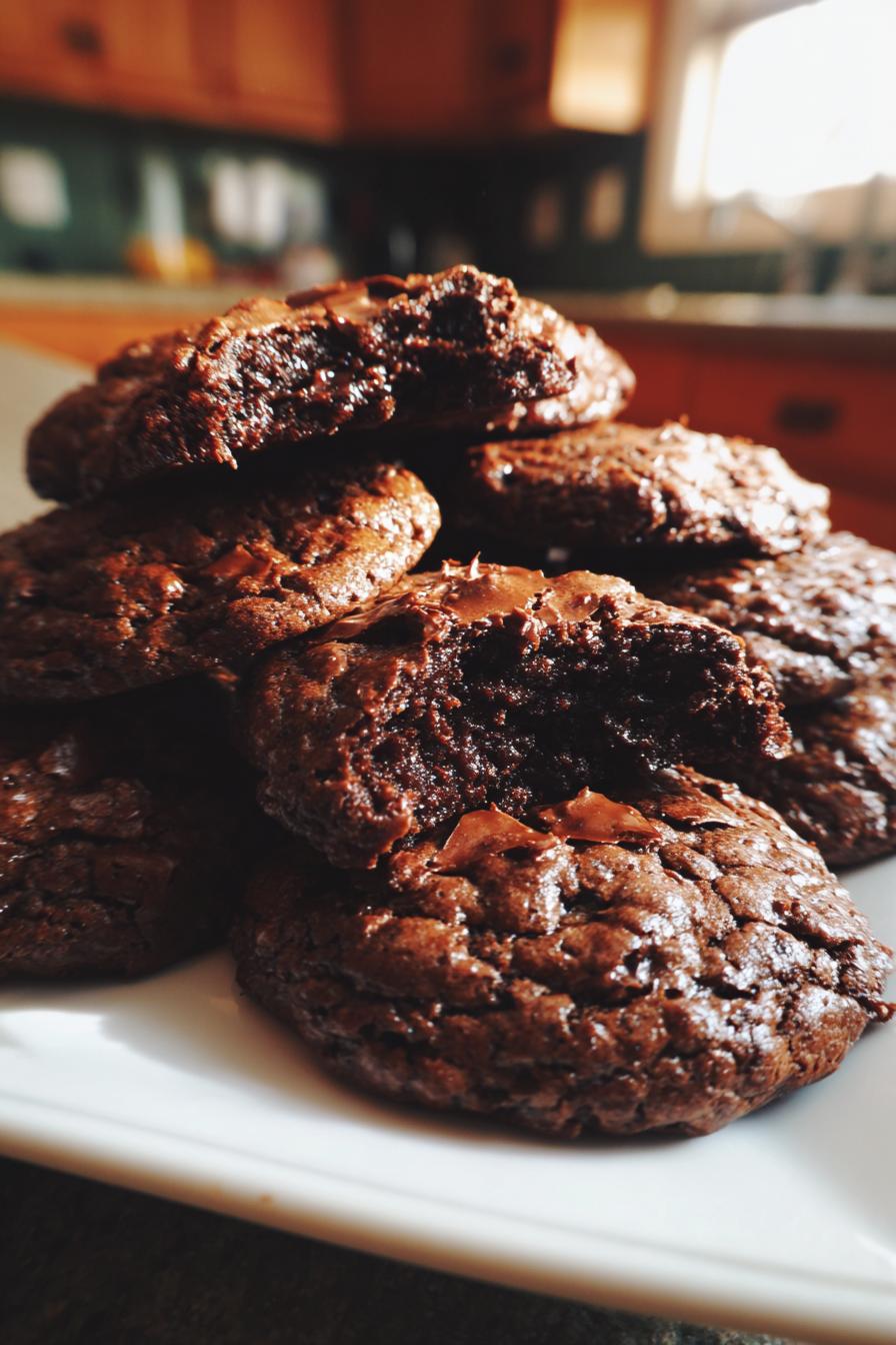 fudgy brownie cookies recipe