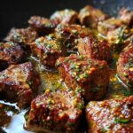 garlic butter steak bites