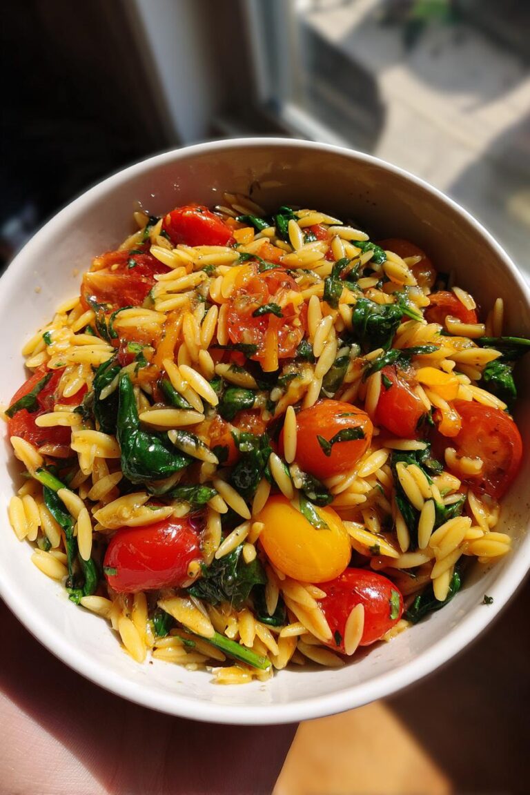 healthy orzo side dishes