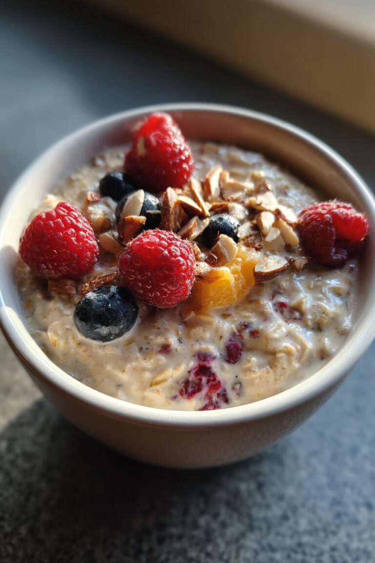 high protein overnight oats recipe