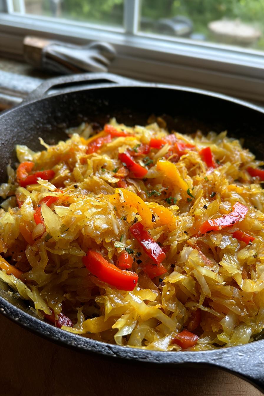 keto cabbage skillet recipe