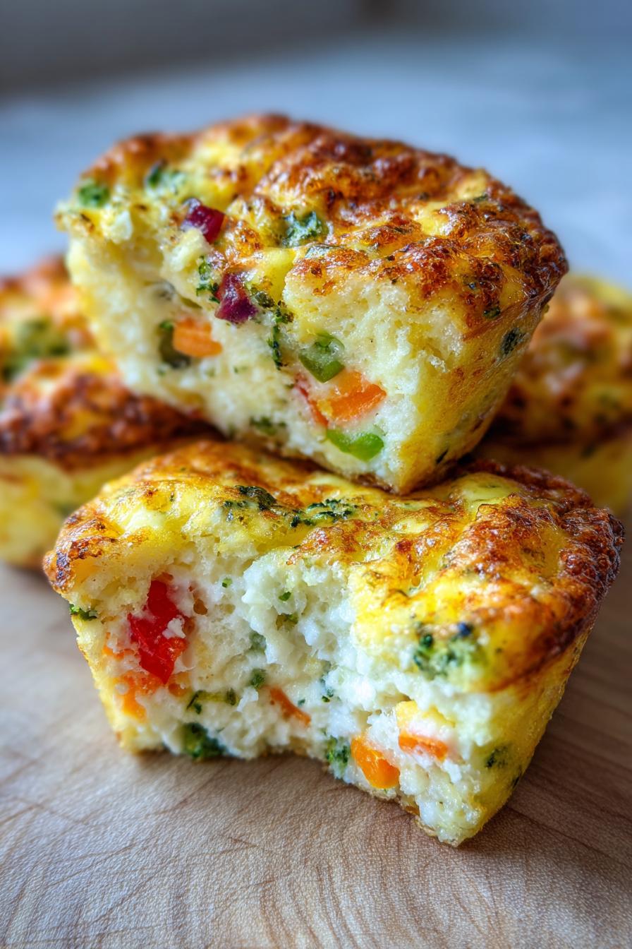 low calorie air fryer egg white muffins