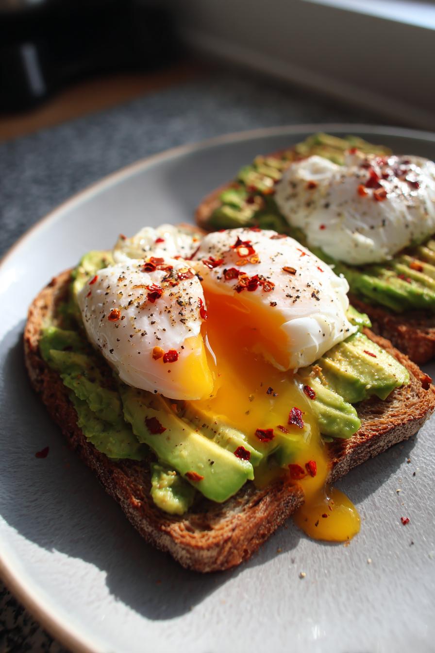 low calorie breakfast before work