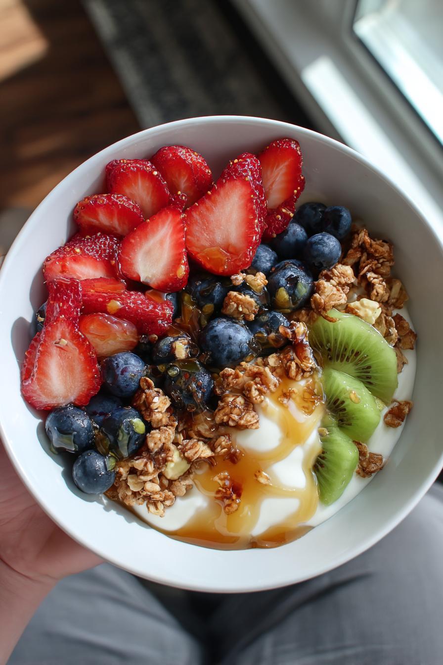 low calorie breakfast bowl aesthetic