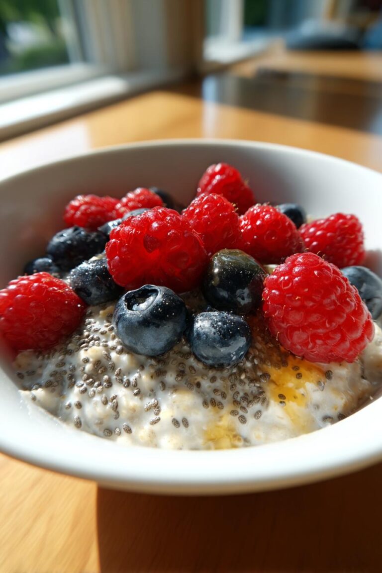 low calorie breakfast high fiber