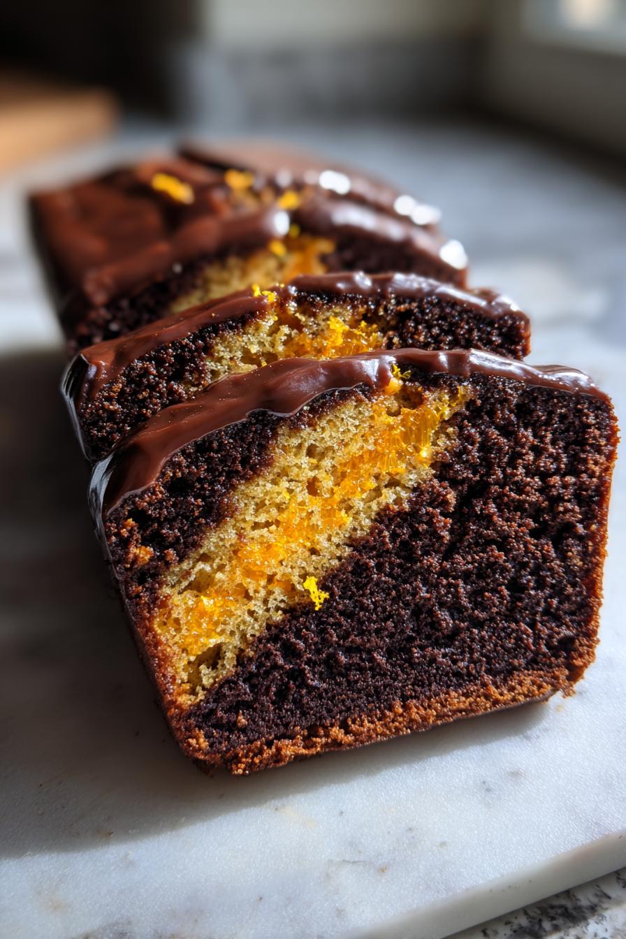 orange chocolate loaf cake recipe
