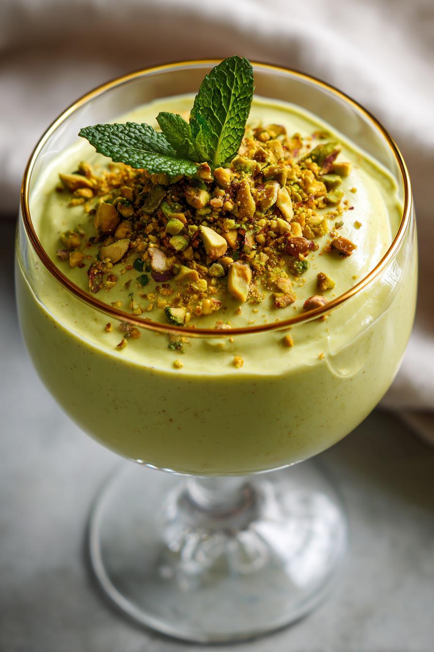 pistachio cream dessert recipe