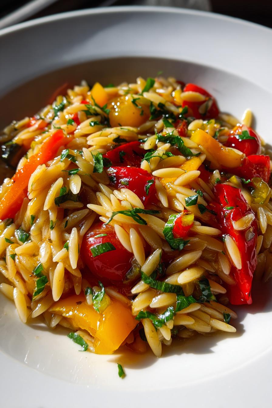 quick dinner side dishes with orzo