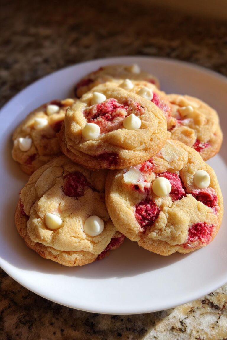 raspberry white chocolate cookies recipe