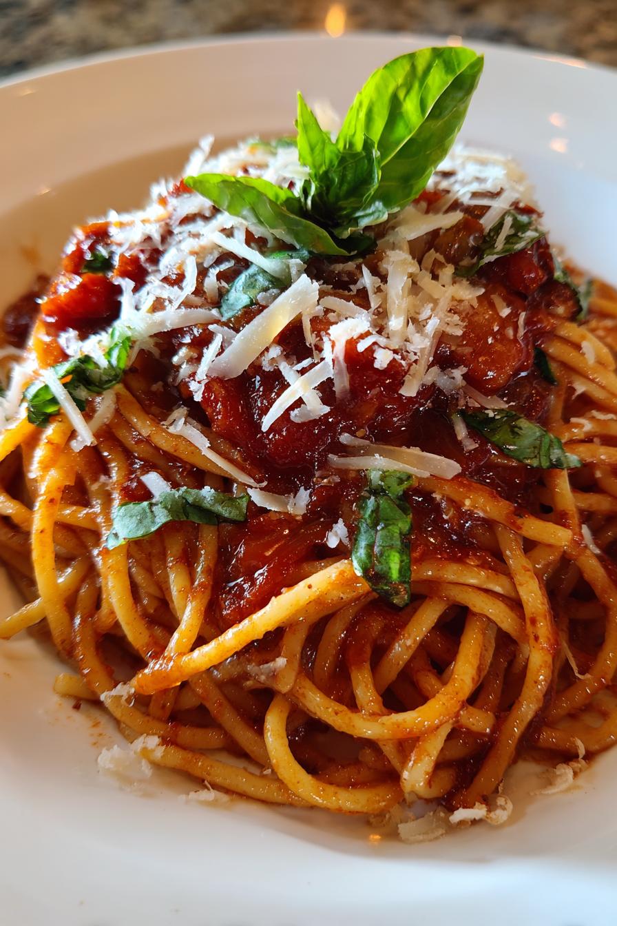 red wine pasta sauce recipe