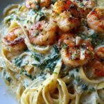 shrimp alfredo valentines dinner