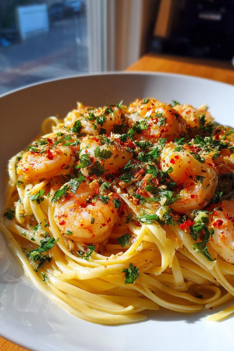 shrimp scampi date night recipe