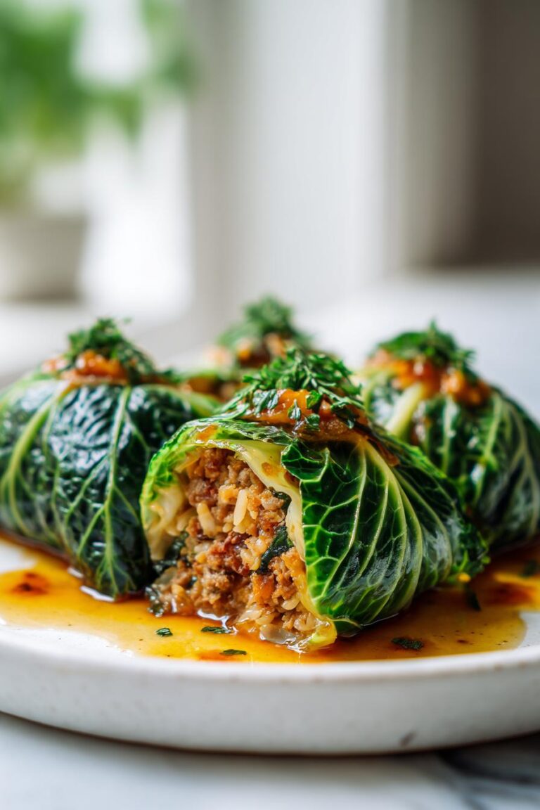 stuffed cabbage rolls healthy recipe