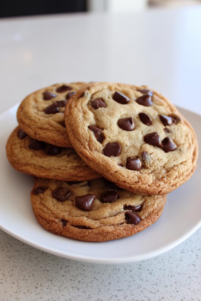 5 Ingredient Chocolate Chip Cookies