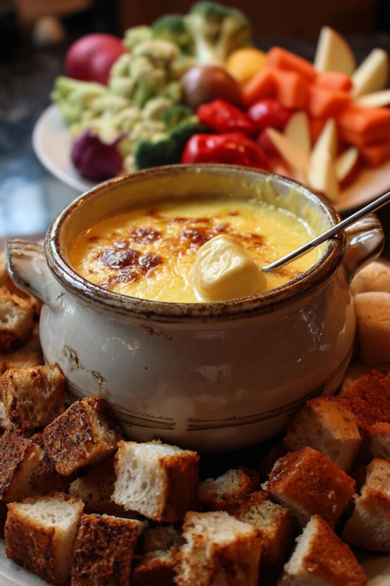 Artisan Cheese Fondue Recip