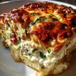 Baked Spinach and Ricotta Zucchini Lasagna