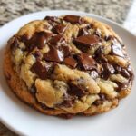 Bakery Style Giant Chocolate Chip Cookies