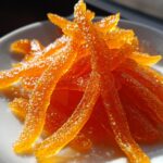 Candied Orange Peel Without Corn Syrup