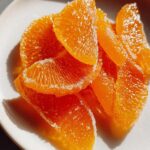 Candied Orange Peel for Cakes
