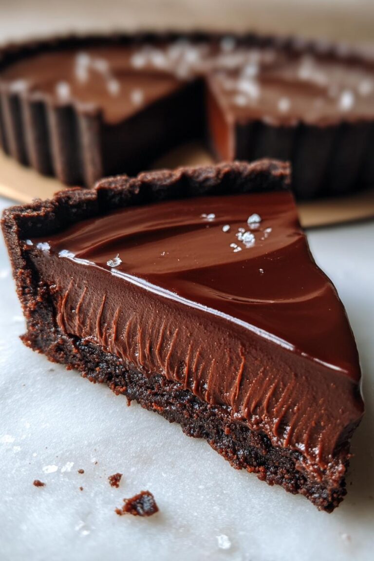 Chocolate Ganache Tart