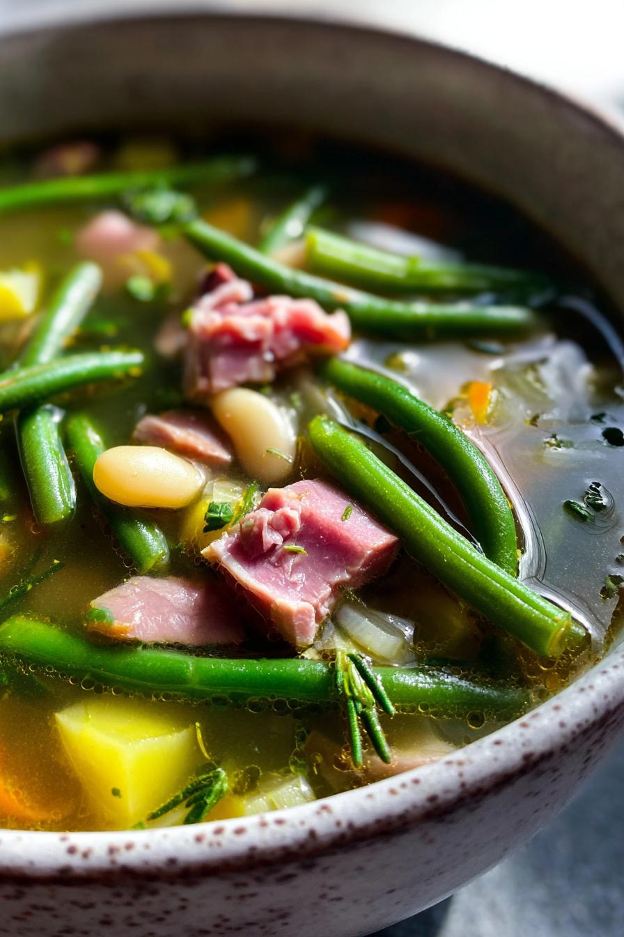 Cozy Ham and Bean Soup