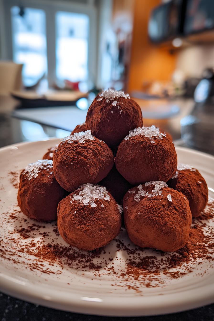 Dark Chocolate Truffles Gourmet