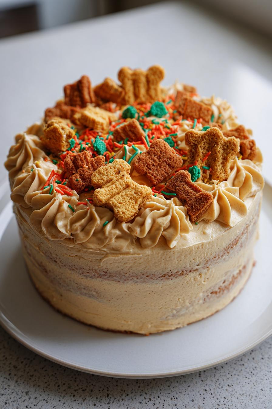 Easy Dog Birthday Cake