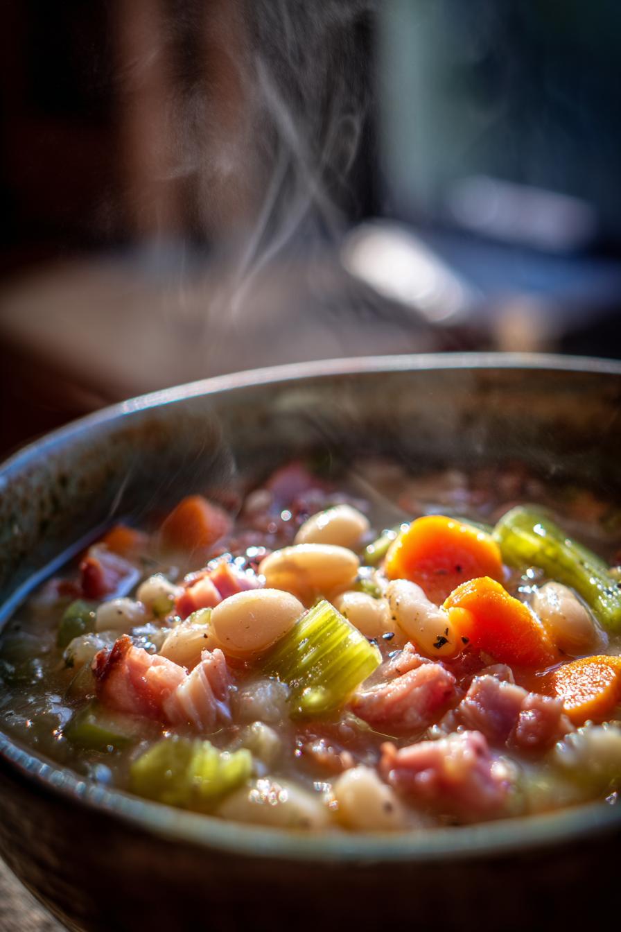 Easy Ham and Bean Soup Recipe