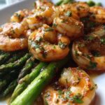 Garlic Herb Roasted Shrimp and Asparagus